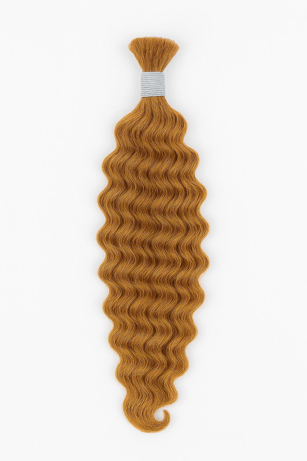 Virgin Natural DEEP WAVE Braiding Human Hair Curls (18-26 Inch)