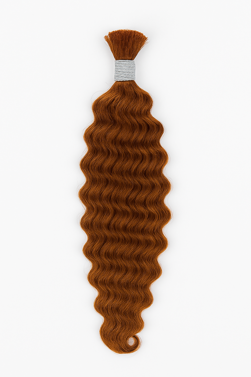 Virgin Natural DEEP WAVE Braiding Human Hair Curls (18-26 Inch)