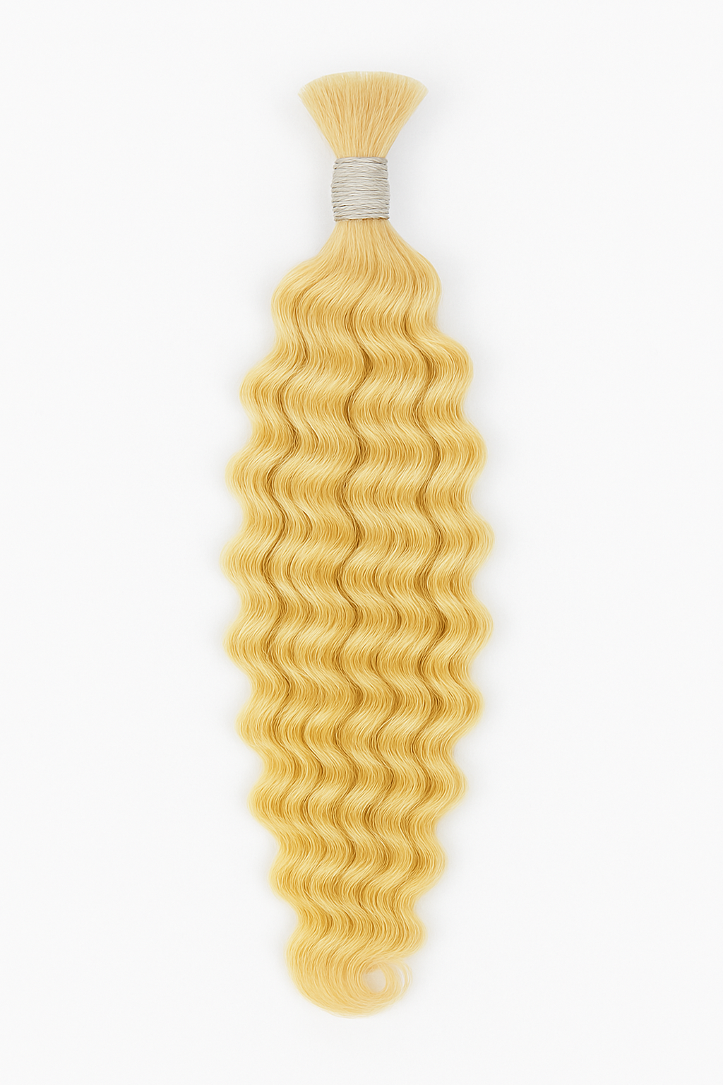 Virgin Natural DEEP WAVE Braiding Human Hair Curls (18-26 Inch)