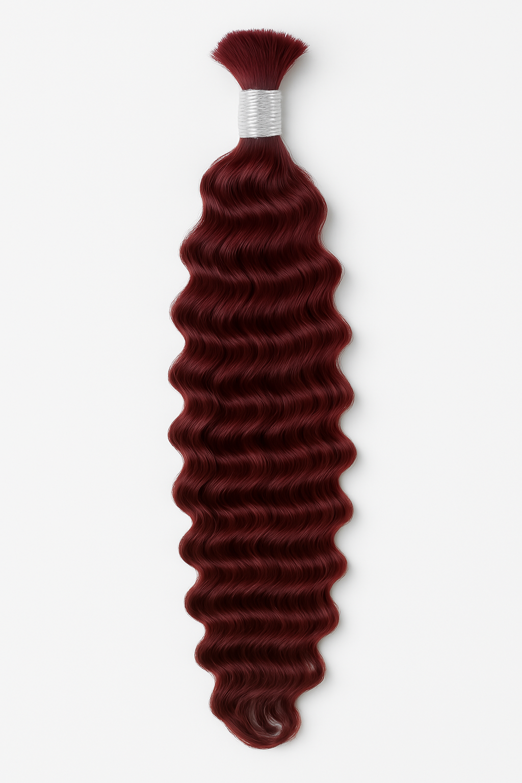 Virgin Natural DEEP WAVE Braiding Human Hair Curls (18-26 Inch)
