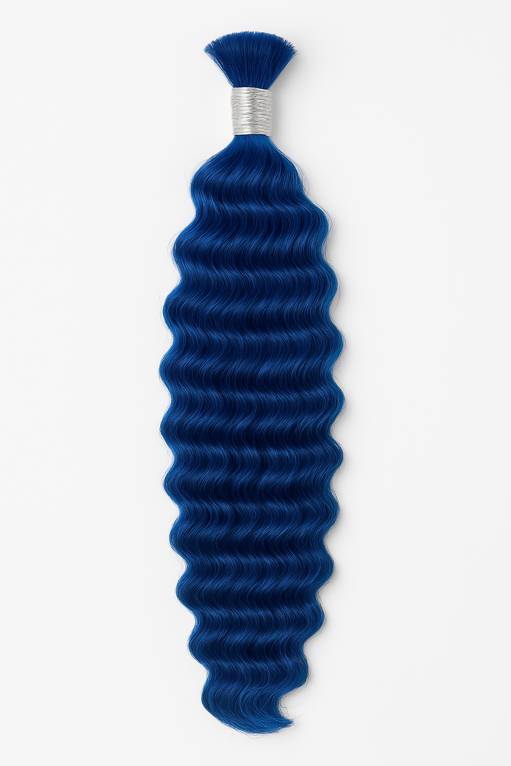 Virgin Natural DEEP WAVE Braiding Human Hair Curls (18-26 Inch)