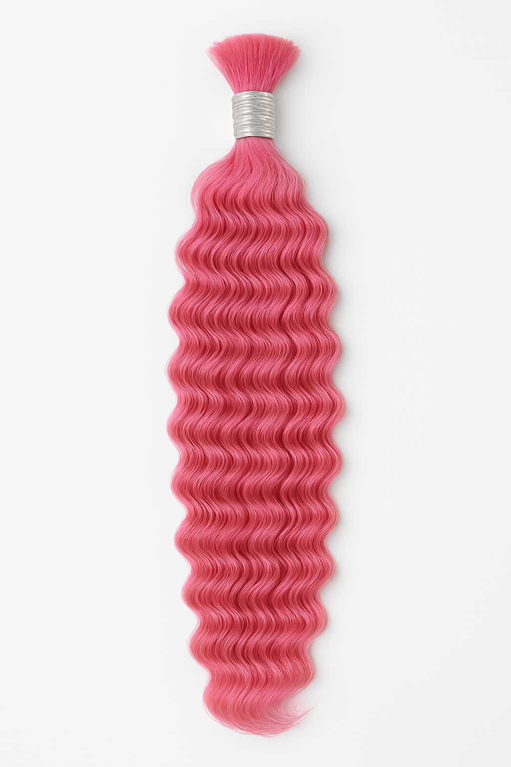 Virgin Natural DEEP WAVE Braiding Human Hair Curls (18-26 Inch)