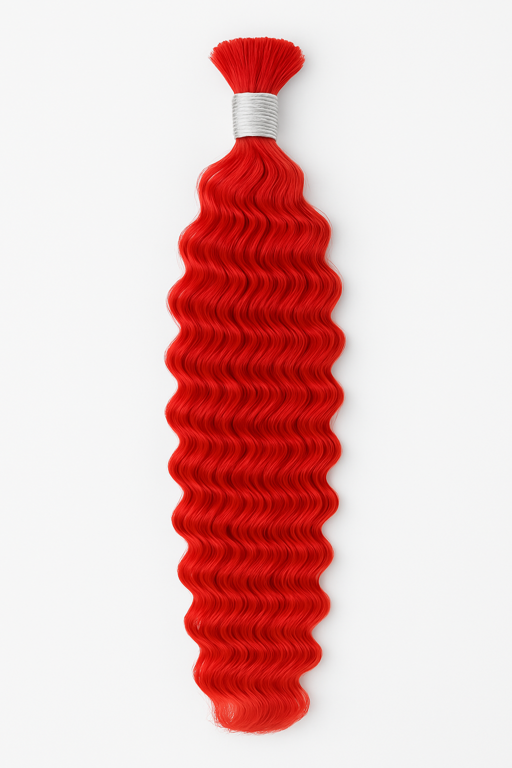 Virgin Natural DEEP WAVE Braiding Human Hair Curls (18-26 Inch)