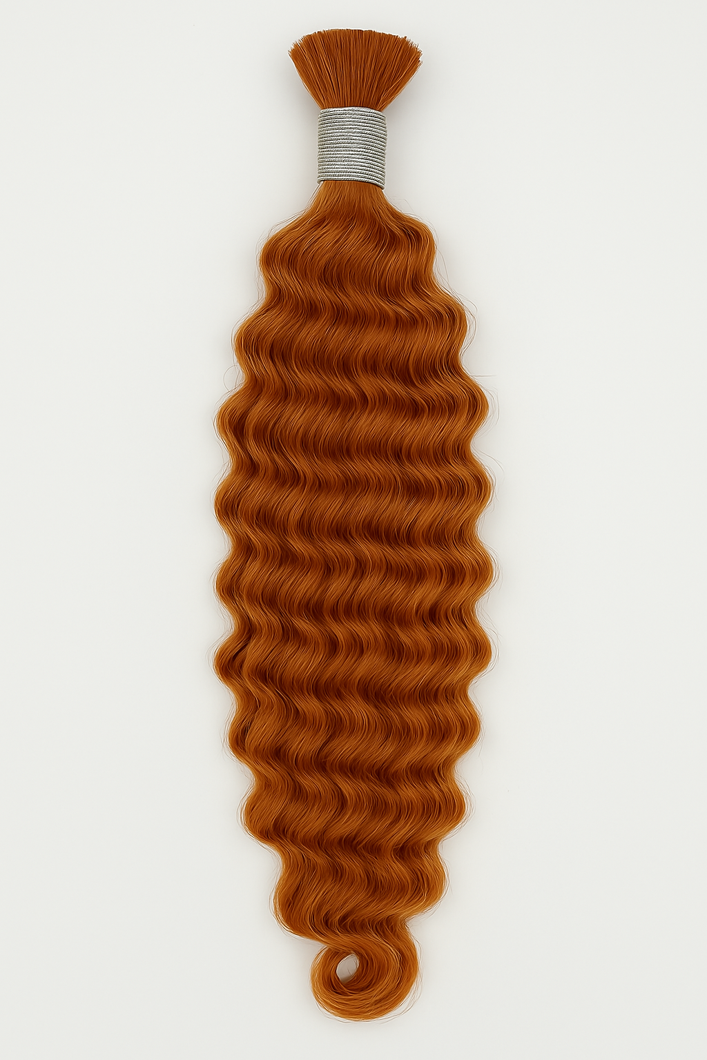 Virgin Natural DEEP WAVE Braiding Human Hair Curls (18-26 Inch)